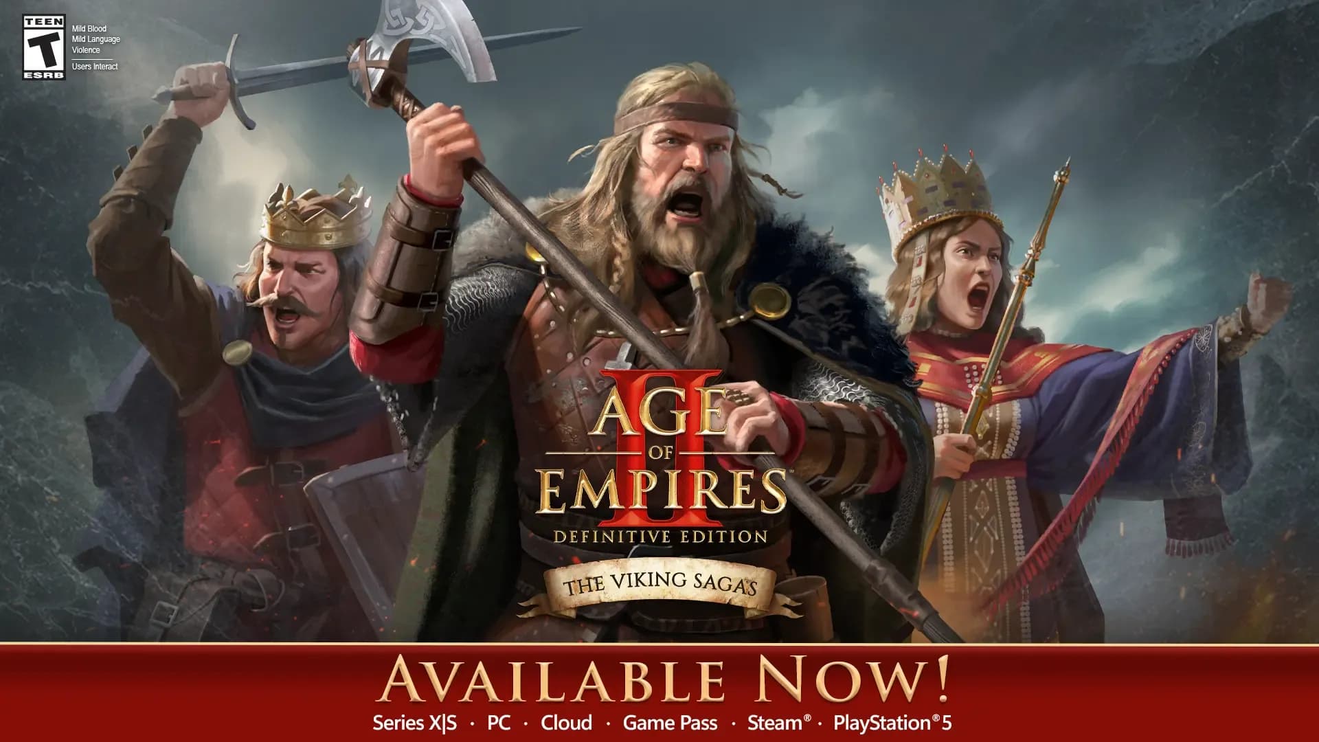 Age of Empires II Definitive Edition The Viking Sagas çıkış görseli