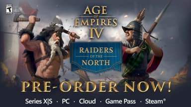 Age of Empires IV Raiders of the North ön sipariş görseli