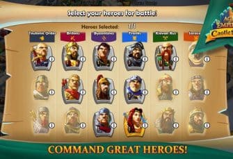 Hall of Heroes - Castle Siege Kahramanları