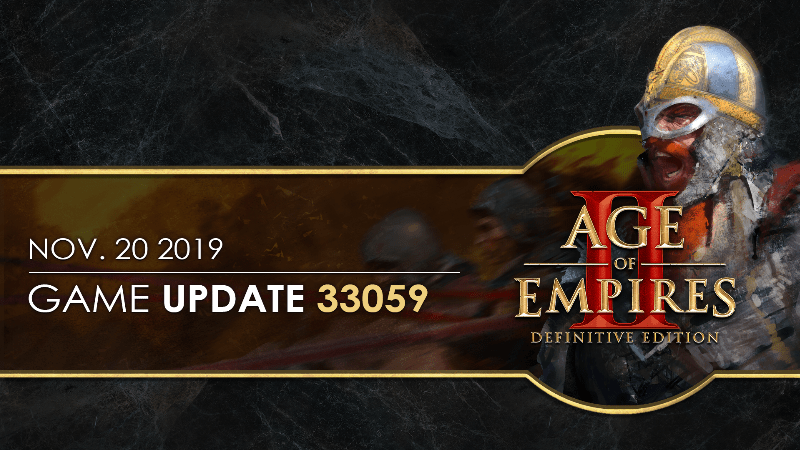 Age of Empires II: Definitive Edition — Güncelleme 33059
