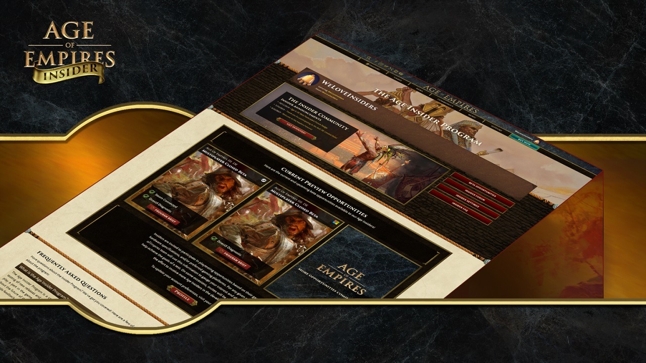 Age Of Empires insider Sayfası Yenilendi