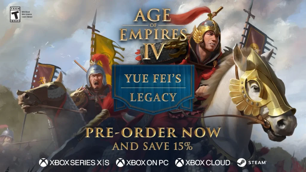 Age of Empires IV Yue Fei's Legacy DLC